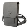Torba GUESS Saffiano Triangle Szary
