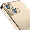 Szkło hartowane na obiektyw 3MK Lens Protection Pro do Apple iPhone 14 Plus Złoty Seria telefonu iPhone