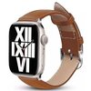 Pasek CRONG Noble Band do Apple Watch (38/40/41/42mm) Jasnobrązowy