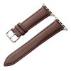 Pasek CRONG Noble Band do Apple Watch (44/45/46/49mm) Ciemnobrązowy Kolor Ciemnobrązowy