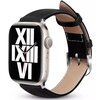 Pasek CRONG Noble Band do Apple Watch (44/45/46/49 mm) Czarny Kolor Czarny