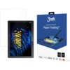 Na zdjęciu widoczna jest folia ochronna na tablet oraz opakowanie produktu z napisem "3mk Protection premium protection Paper Feeling™". Opakowanie zawiera również ilustrację tabletu z rysikiem oraz kilka ikon i oznaczeń, takich jak "CERTIFICATES & AWARDS