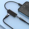 Adapter Lightning - Jack 3.5 mm AWEI CL-121 Czarny Gniazdo (żeńskie) Jack 3.5 mm