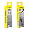 Adapter Lightning - Jack 3.5 mm AWEI CL-121 Czarny Typ Lightning - Jack 3.5 mm
