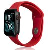 Pasek BELINE Silicone do Apple Watch 2/3/4/5/6/7/8/SE/SE 2 (38/40/41mm) Czerwony