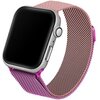 Pasek BELINE Steel do Apple Watch 2/3/4/5/6/7/8/SE/SE 2/Ultra (42/44/45/49mm) Różowo-fioletowy