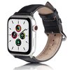 Pasek BELINE Leather do Apple Watch 2/3/4/5/6/7/SE/SE 2 (38/40/41mm) Czarny