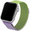 Pasek BELINE Steel do Apple Watch 2/3/4/5/6/7/8/SE/SE 2/Ultra (42/44/45/49mm) Zielono-purpurowy