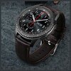 Pasek BELINE GT do Watch (20 mm) Ciemnobrązowy Materiał Metal