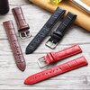 Pasek BELINE Croco Watch (22 mm) Brązowy Materiał Skóra ekologiczna