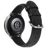 Pasek BELINE Elegance Beli00401 (20mm) Czarny Materiał Skóra ekologiczna
