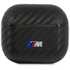 Etui na słuchawki BMW PU Carbon M Collection do Apple AirPods 3 gen Czarny