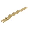 Pasek BELINE Fancy do Watch (20 mm) Złoty Materiał Metal
