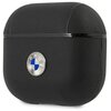Etui na słuchawki BMW Geniune Leather Silver Logo do Apple AirPods 3 gen Granatowy Kompatybilność Apple AirPods 3 gen