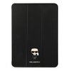 Etui na iPad Pro KARL LAGERFELD Saffiano Karl Iconic Czarny