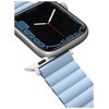 Pasek UNIQ Revix do Apple Watch 1/2/3/4/5/6/7/8/9/SE/SE2 (38/40/41mm) Biało-niebieski Marka smartwatcha Apple