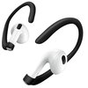 Nakładki na słuchawki UNIQ Loop Sports Ear Hooks do Apple AirPods Biały Czarny Kolor Biały