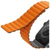 Pasek UNIQ Revix do Apple Watch 1/2/3/4/5/6/7/8/9/SE/SE2/Ultra/Ultra 2 (42/44/45/49mm) Szaro-pomarańczowy Rodzaj urządzenia Smartwatch