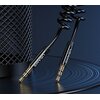 Kabel Jack 3.5 mm - Jack 3.5 mm USAMS Spring SJ256YP01 Czarny Typ kabla Jack 3.5 mm - Jack 3.5 mm