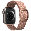 Pasek UNIQ Aspen DE do Apple Watch 1/2/3/4/5/6/7/8/9/SE/SE2 (38/40/41mm) Różowy Materiał Tworzywo sztuczne