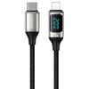 Kabel USB-C - Lightning USAMS U78 SJ545USB02 1.2m Czarny