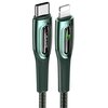 Kabel USB-C - Lightning USAMS SJ518USB02 20W 1.2m Zielony