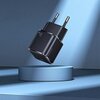 Ładowarka sieciowa USAMS T45 30W Czarny + kabel USB-C - Lightning Grubość [mm] 31