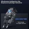 Ładowarka sieciowa USAMS T45 30W Czarny + kabel USB-C - Lightning Wysokość [mm] 35.7