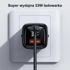 Ładowarka sieciowa USAMS T46 US-CC152 33W Fast Charging Czarny Kabel w zestawie Brak