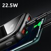 Powerbank USAMS 10KCD16101 22.5W 10000 mAh Czarny Prąd wyjściowy [A] 2