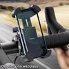 Uchwyt na telefon do roweru USAMS US-ZJ064 Czarny Rozmiar ekranu [cale] 4.5 - 6.7