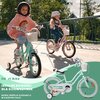 Rower dziecięcy SUN BABY Heart Bike Silver Moon 16 cali dla dziewczynki Miętowy Waga z opakowaniem [kg] 13