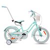 Rower dziecięcy SUN BABY Heart Bike Silver Moon 16 cali dla dziewczynki Miętowy Rozmiar ramy [cal] 9.5