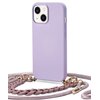 Etui TECH-PROTECT Icon Chain do Apple iPhone 14 Fioletowy