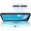 Etui TECH-PROTECT MagMat MagSafe do Apple iPhone 14 Pro Czarno-Przezroczysty Seria telefonu iPhone