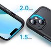 Etui TECH-PROTECT MagMat MagSafe do Apple iPhone 14 Pro Czarno-Przezroczysty Kompatybilność Apple iPhone 14 Pro