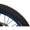 Rower elektryczny ARGENTO Piuma U16 20 cali Czarno-niebieski Wyposażenie Bagażnik