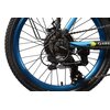 Rower elektryczny ARGENTO Piuma U16 20 cali Czarno-niebieski Wyposażenie Stopka