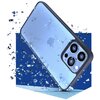Etui 3MK Satin Armor Case+ do Apple iPhone 14 Przezroczysto-czarny Dominujący kolor Przezroczysto-czarny