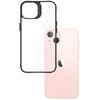 Etui 3MK Satin Armor Case+ do Apple iPhone 14 Przezroczysto-czarny