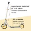 Hulajnoga HUDORA BigWheel 215 Beżowy Wykonanie platformy Aluminium