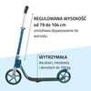 Hulajnoga HUDORA BigWheel 215 Niebieski Wykonanie platformy Aluminium