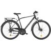 Rower trekkingowy INDIANA X-Road 4.0 M19 28 cali Shimano męski Czarny Rama Aluminiowa