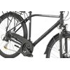 Rower trekkingowy INDIANA X-Road 4.0 M19 28 cali Shimano męski Czarny Rozmiar ramy [cal] 19
