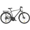 Rower trekkingowy INDIANA X-Road 5.0 M19 28 cali męski Czarny Rama Aluminiowa
