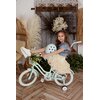 Rower dziecięcy SUN BABY Heart Bike Silver Moon 16 cali dla dziewczynki Różowy Wiek 6 lat