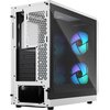 Obudowa FRACTAL DESIGN Focus 2 RGB TG Clear Tint Biały Wymiary (GxSxW) [mm] 472 x 215 x 451