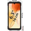 Smartfon DOOGEE S98 Pro 8/256GB 6.3" Czarny Aparat Tylny 48 Mpx + 20 Mpx, Przedni 16 Mpx