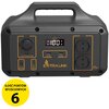 Stacja zasilania EXTRALINK EPS-S600S 680 Wh Li-Ion Bank energii Liczba portów USB typ C 1