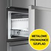 Lodówka HISENSE RF632N4WIE1 4D SkyLine No Frost 200cm Inox Wi-Fi ConnectLife Metal Tech Cooling Funkcje dodatkowe Multi Air Flow